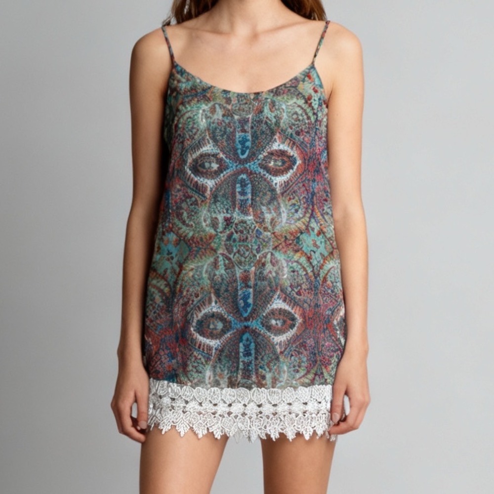 Show Me Your Mumu Reville Dress in Great Barrier Reef Size Large